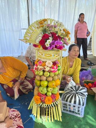 PARADE GEBOGAN DI FESTIVAL SAWAN